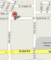 New Location Map - New map with marker in...